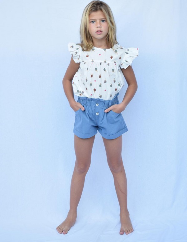 Short azul