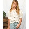 Blusa Marsan Blanco Roto