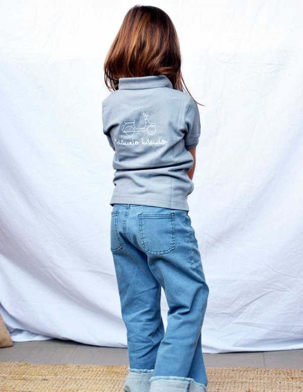 Polo gris Dimelo Hilando