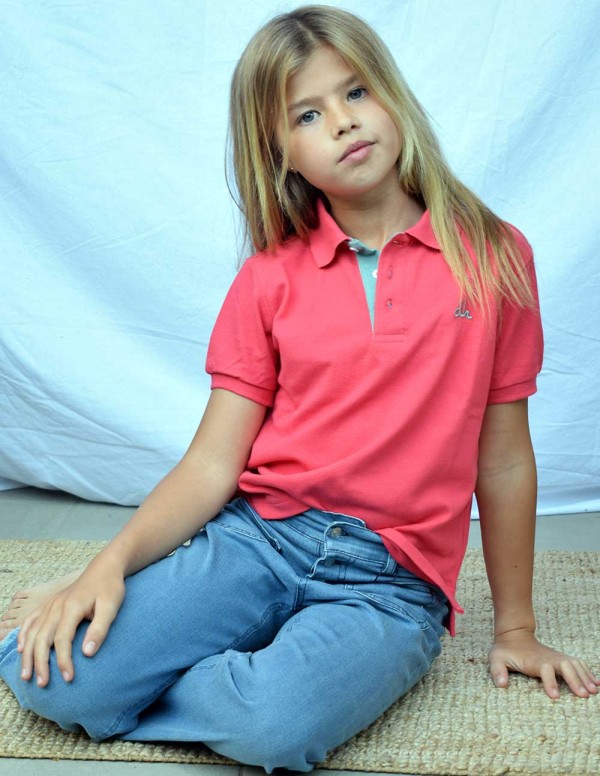 Polo coral Dimelo Hilando