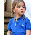 Polo azul Dimelo Hilando