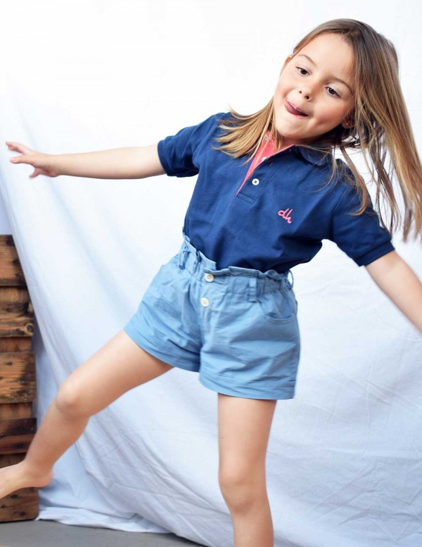 Polo azulón Dimelo Hilando