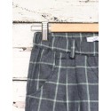 Culotte cuadros azul/verde indiana