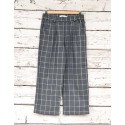 Culotte cuadros azul/verde indiana