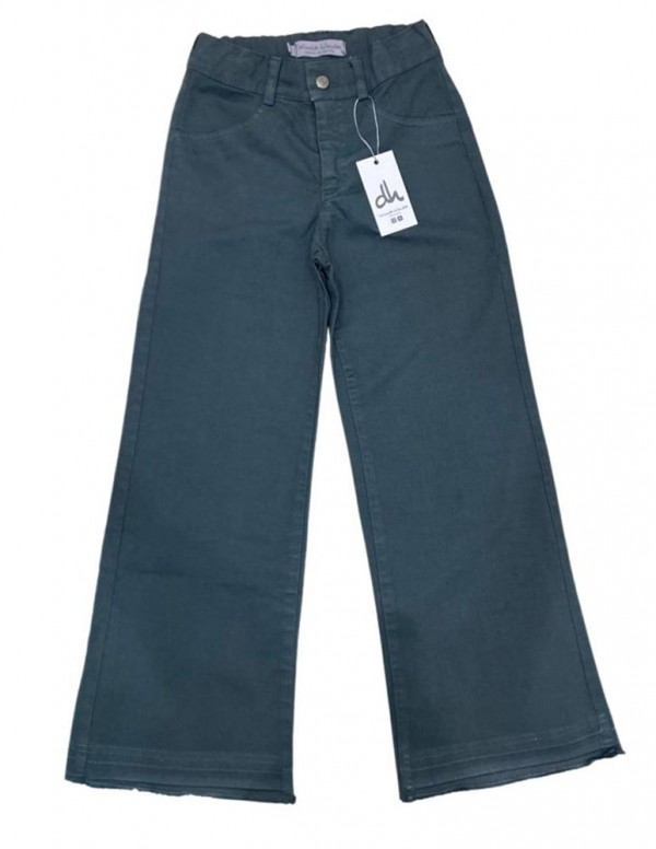 Pantalón culotte gris