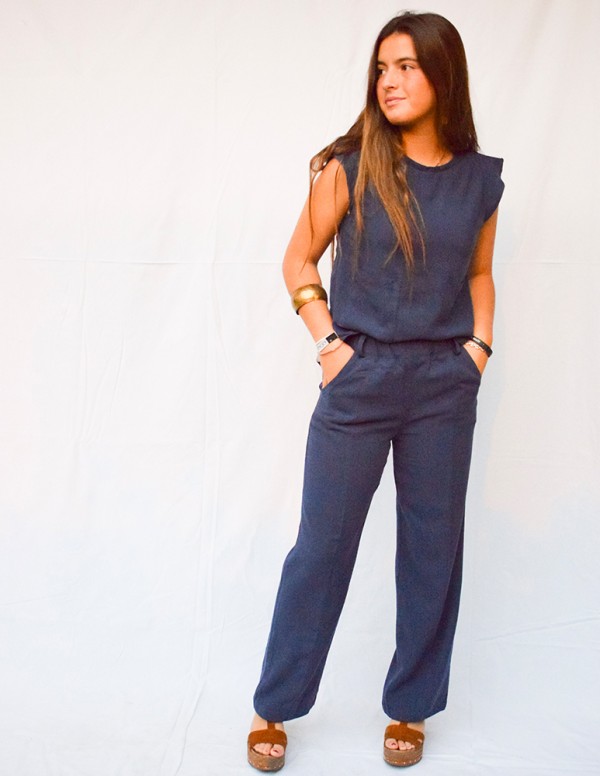 Pantalón rativor marino