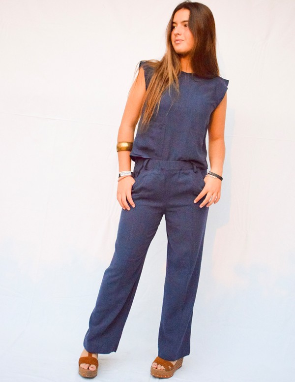 Pantalón rativor marino