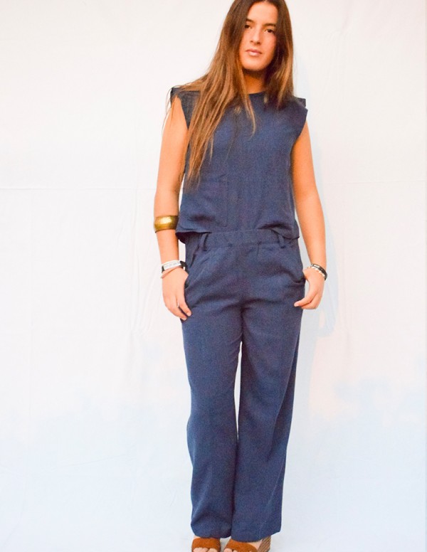 Pantalón rativor marino