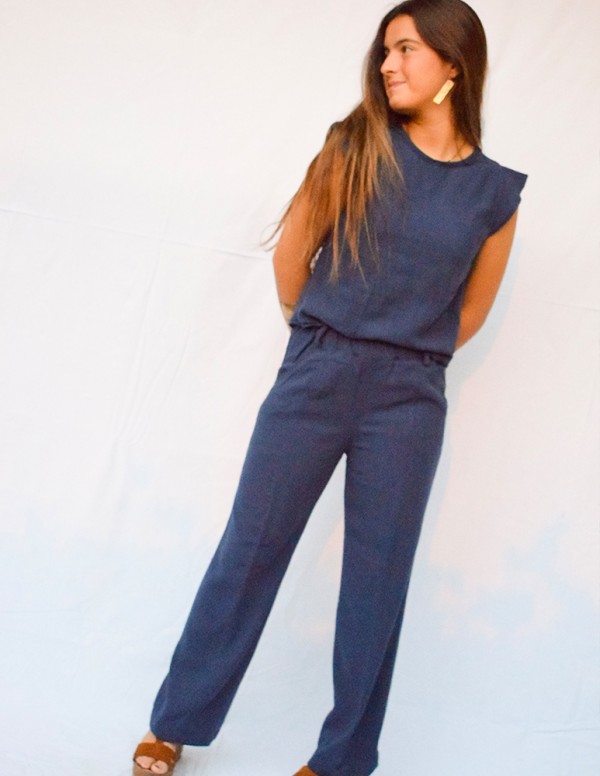 Pantalón rativor marino