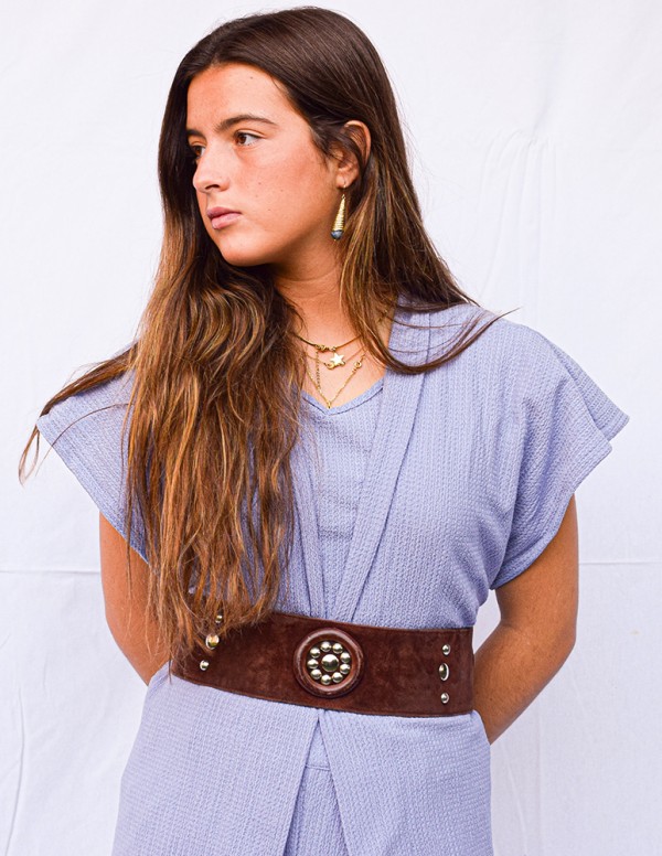 Kimono fluido lavanda