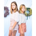 Short rativor rosa empolvado