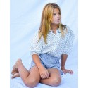 Short rativor lavanda