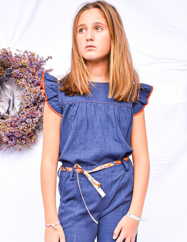 Blusa alas rativor marino