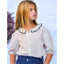 Blusa junior liberty marino/caldera