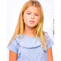 Camiseta casual cielo