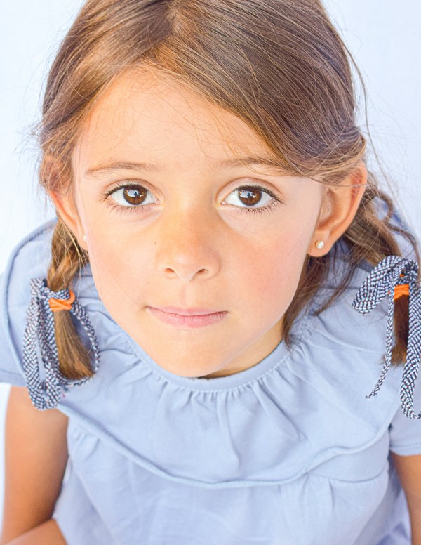 Camiseta casual cielo