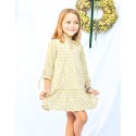 Vestido print caqui