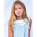 Blusa junior volante white boble bordado