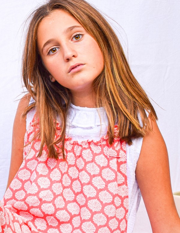 Blusa junior volante white boble plumeti