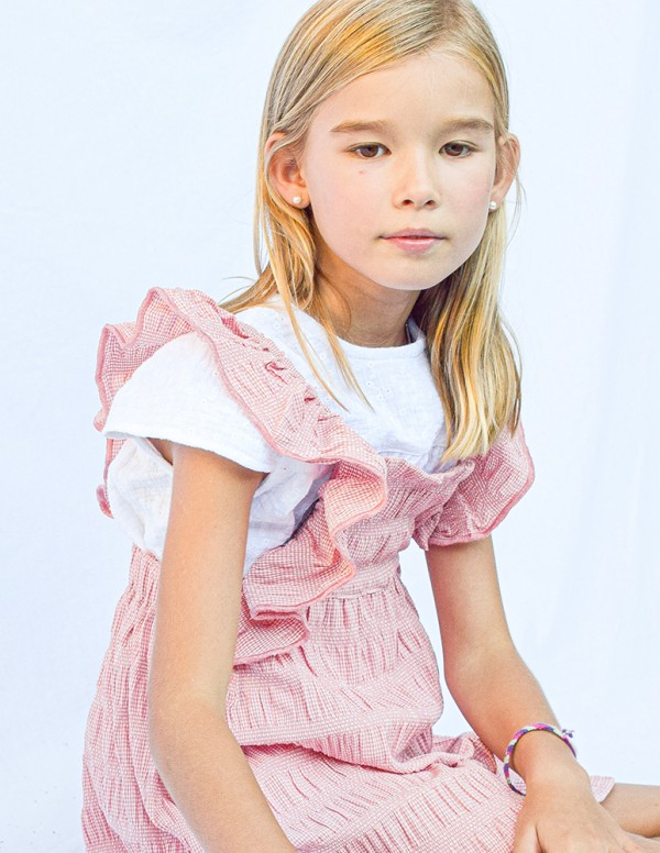 Blusa junior canesu white boble bordado