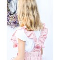 Blusa junior canesu white boble bordado