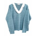 Jersey Simoneta azul empolvado