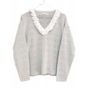 Jersey Simoneta gris empolvado