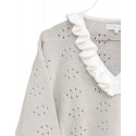Jersey Simoneta gris empolvado