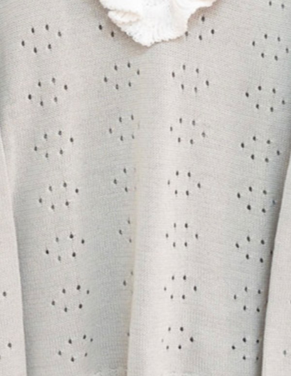 Jersey Simoneta gris empolvado