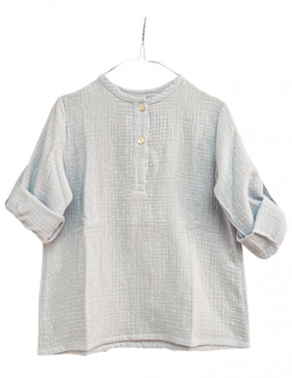 Polera topos gris