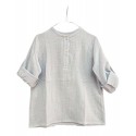 Polera topos gris