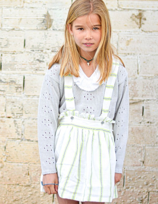 Jersey Simoneta gris empolvado