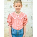 Blusa camino coral empolvado