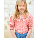 Blusa camino coral empolvado