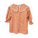 Blusa camino coral empolvado