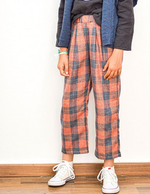 Pantalon cuadros caldero