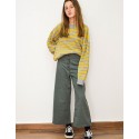 Pantalon liso verde