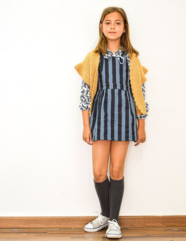 Bolero de punto  mostaza