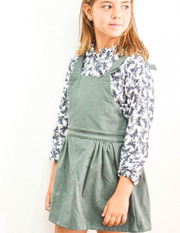 Blusa butterfly azul