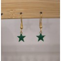 PENDIENTE ESTRELLA COLOR