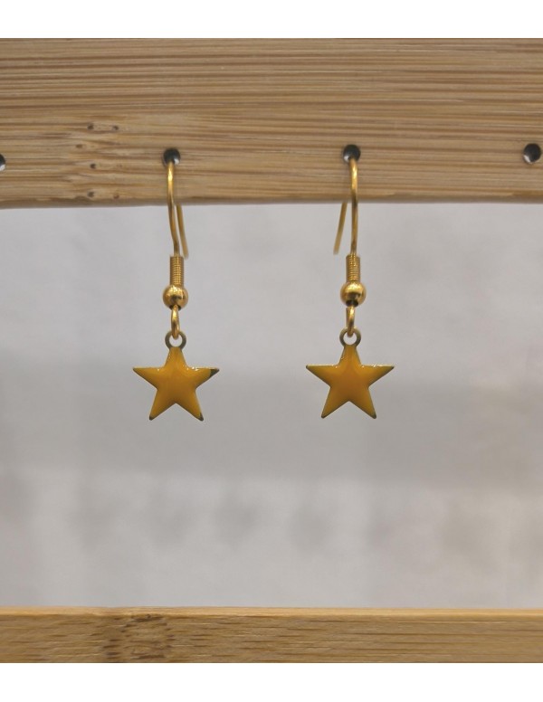 PENDIENTE ESTRELLA COLOR