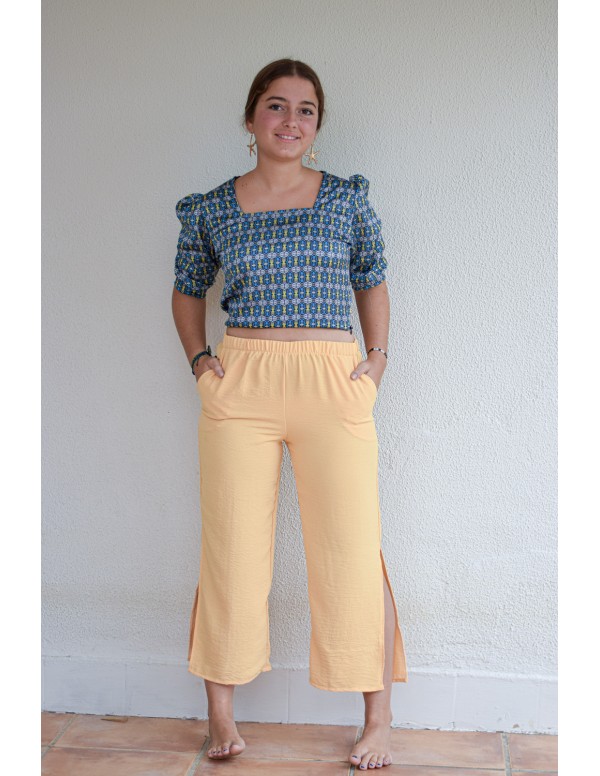 Top safari mostaza| Dimelo Hilando SS23