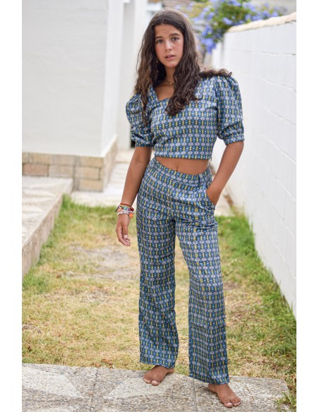 Top safari mostaza| Dimelo Hilando SS23