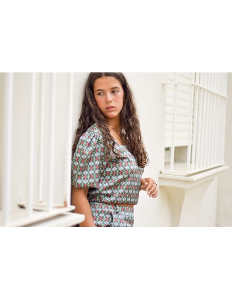 Top safari rosa| Dimelo Hilando SS23