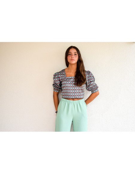Top safari rosa| Dimelo Hilando SS23