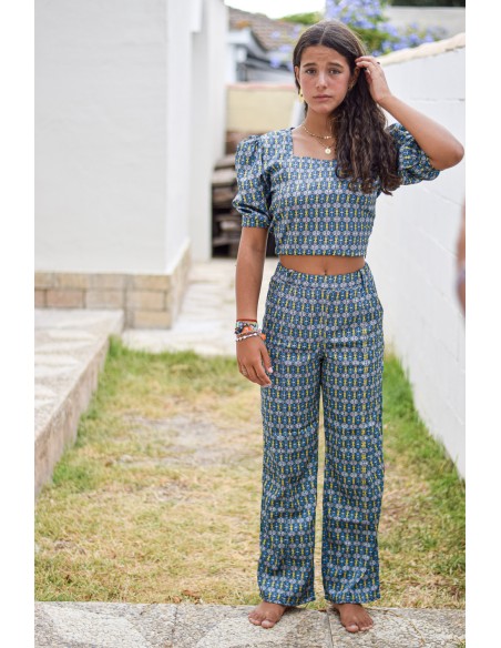 Pantalón safari mostaza| Dimelo Hilando SS23