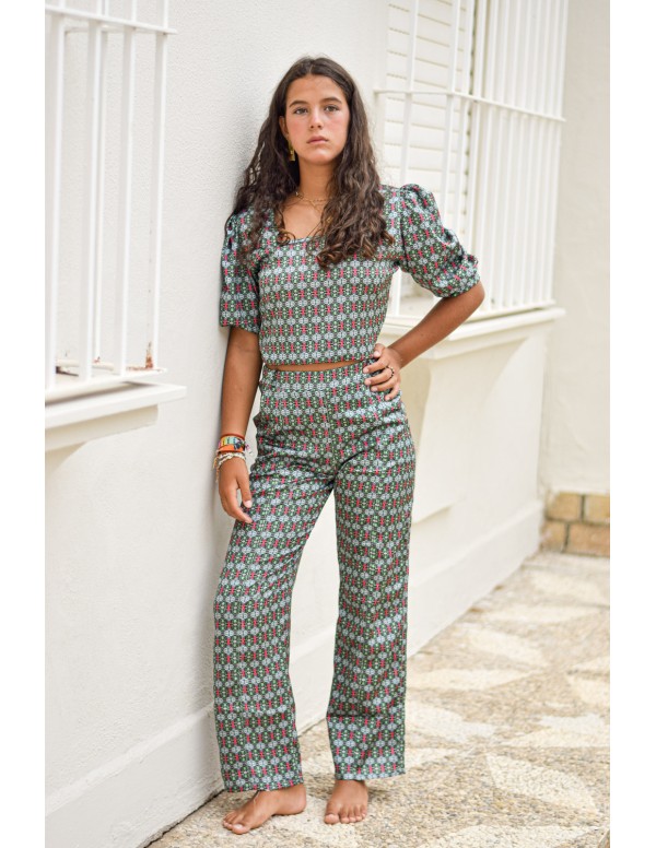 Pantalón safari rosa| Dimelo Hilando SS23