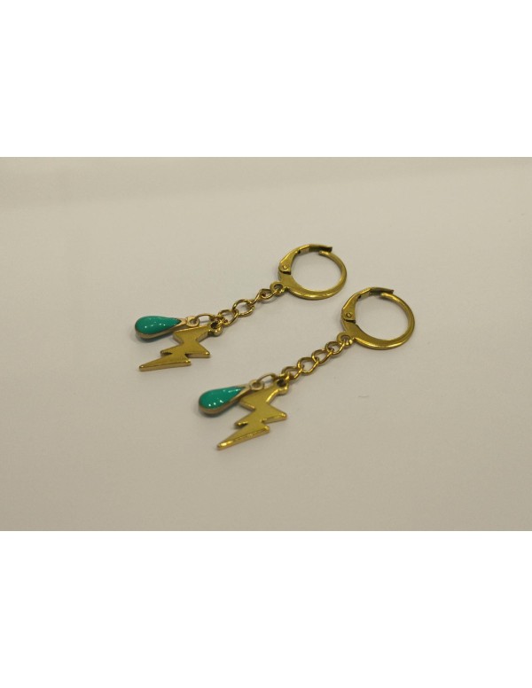 PENDIENTES RAYO Y LAGRIMA