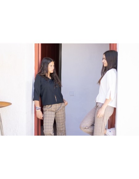 Pantalon Pinzas Mostaza| Dimelo Hilando AW23/24