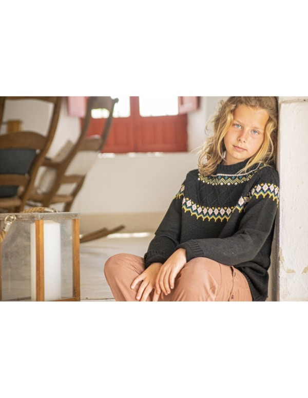 jersey cenefa negro/mostaza| Dimelo Hilando AW23/24